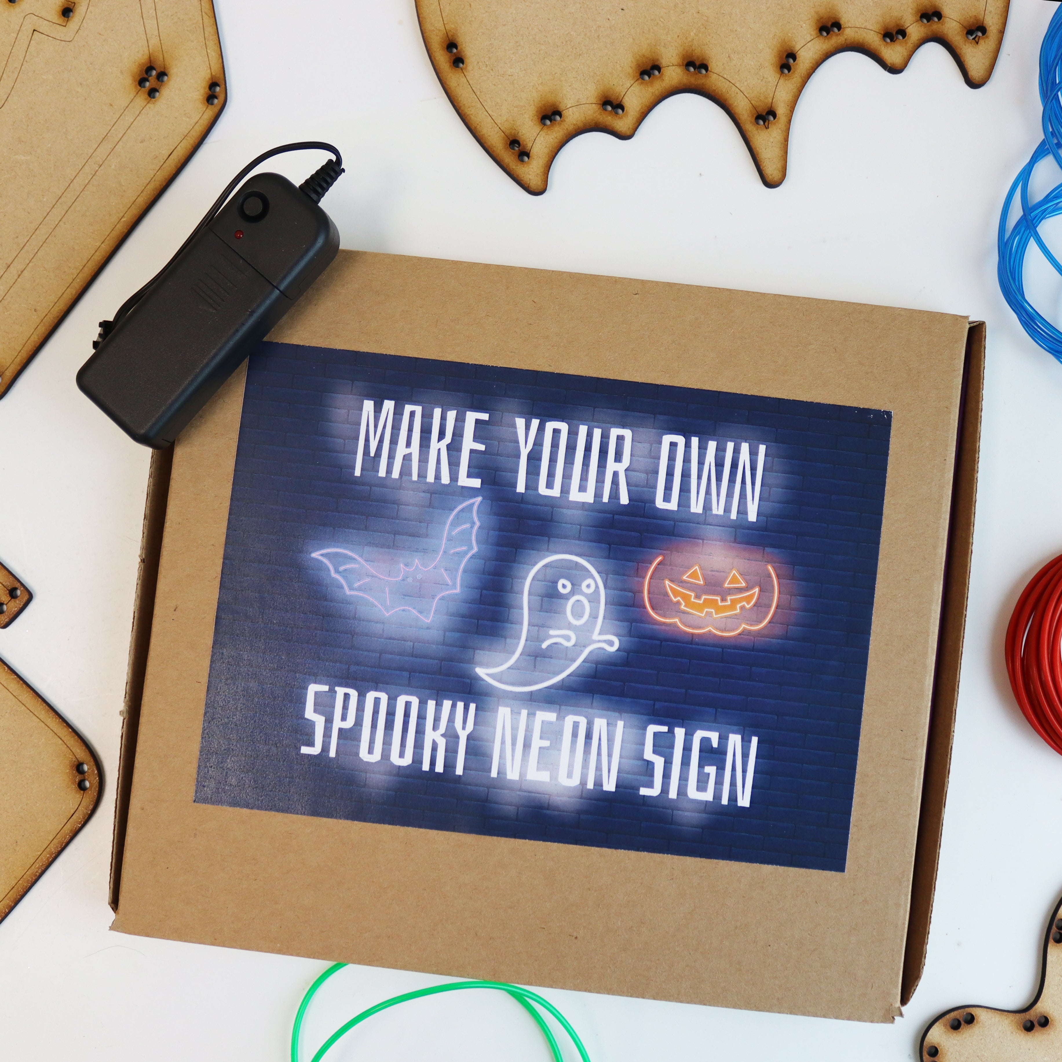 Halloween Make Your Own Spooky Neon Sign
