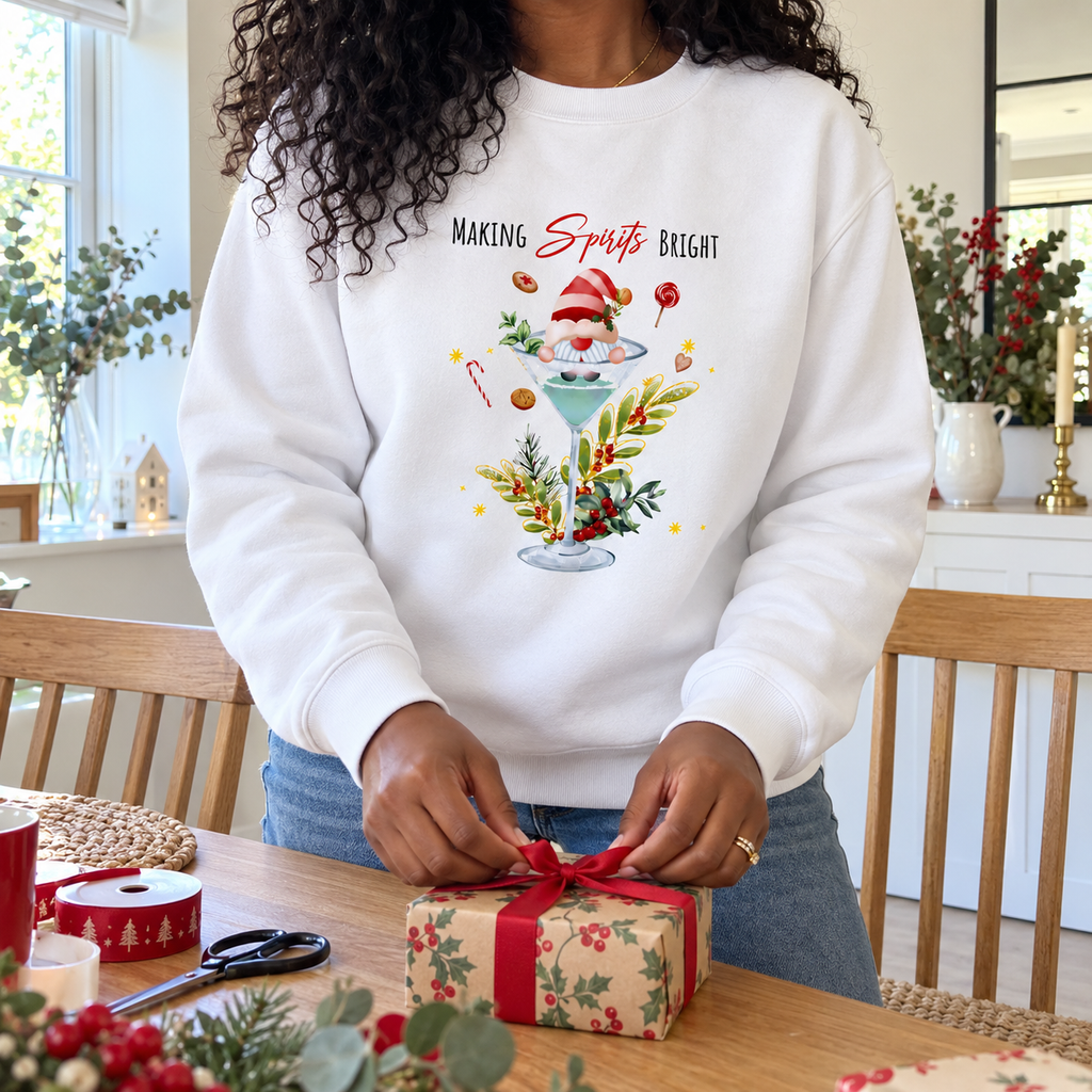 Making Spirits Bright Christmas Jumper