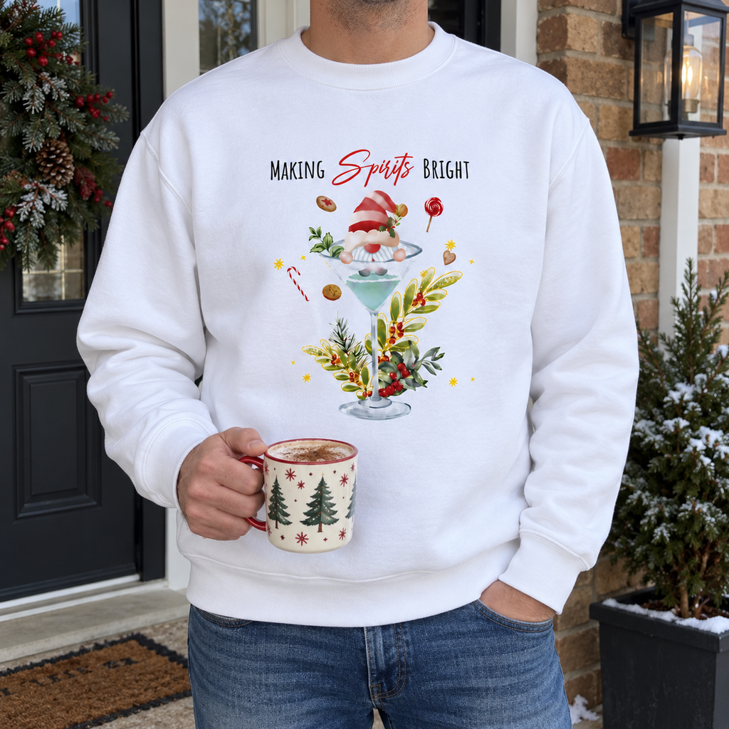 Making Spirits Bright Christmas Jumper
