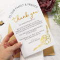 Personalised Wedding Thank You Stationery
