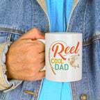 Reel Cool Dad Fishing Father's Day Mug