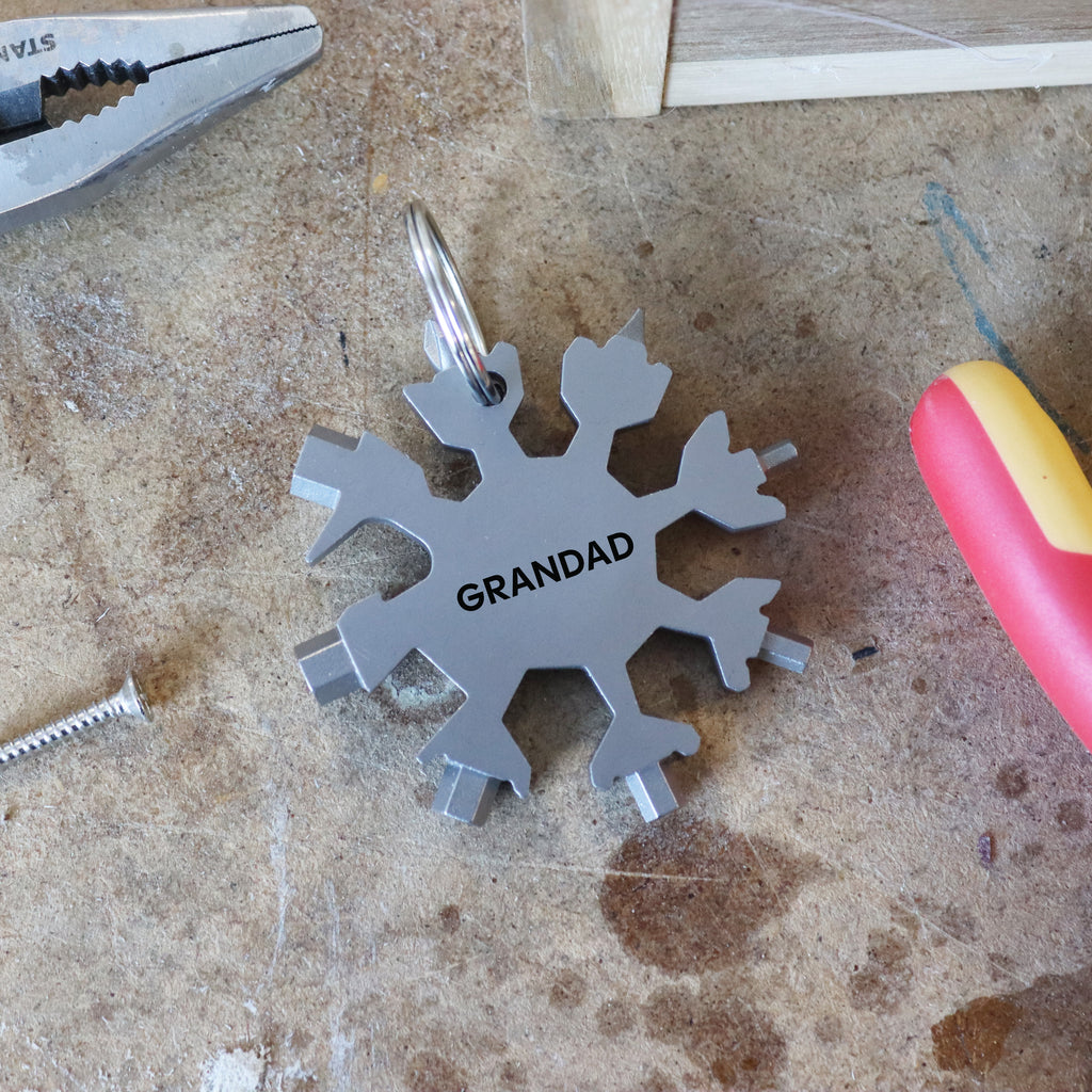 Personalised Multi Tool Keyring