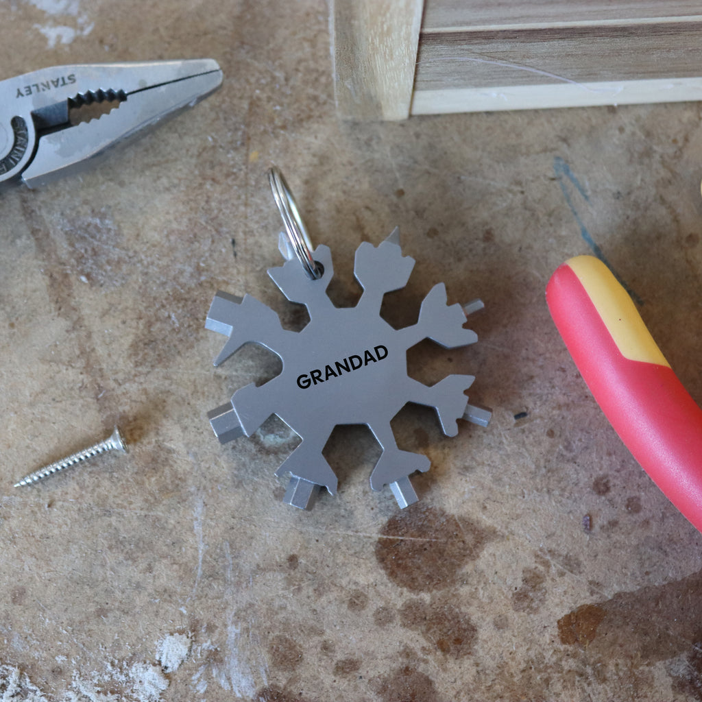 Personalised Multi Tool Keyring