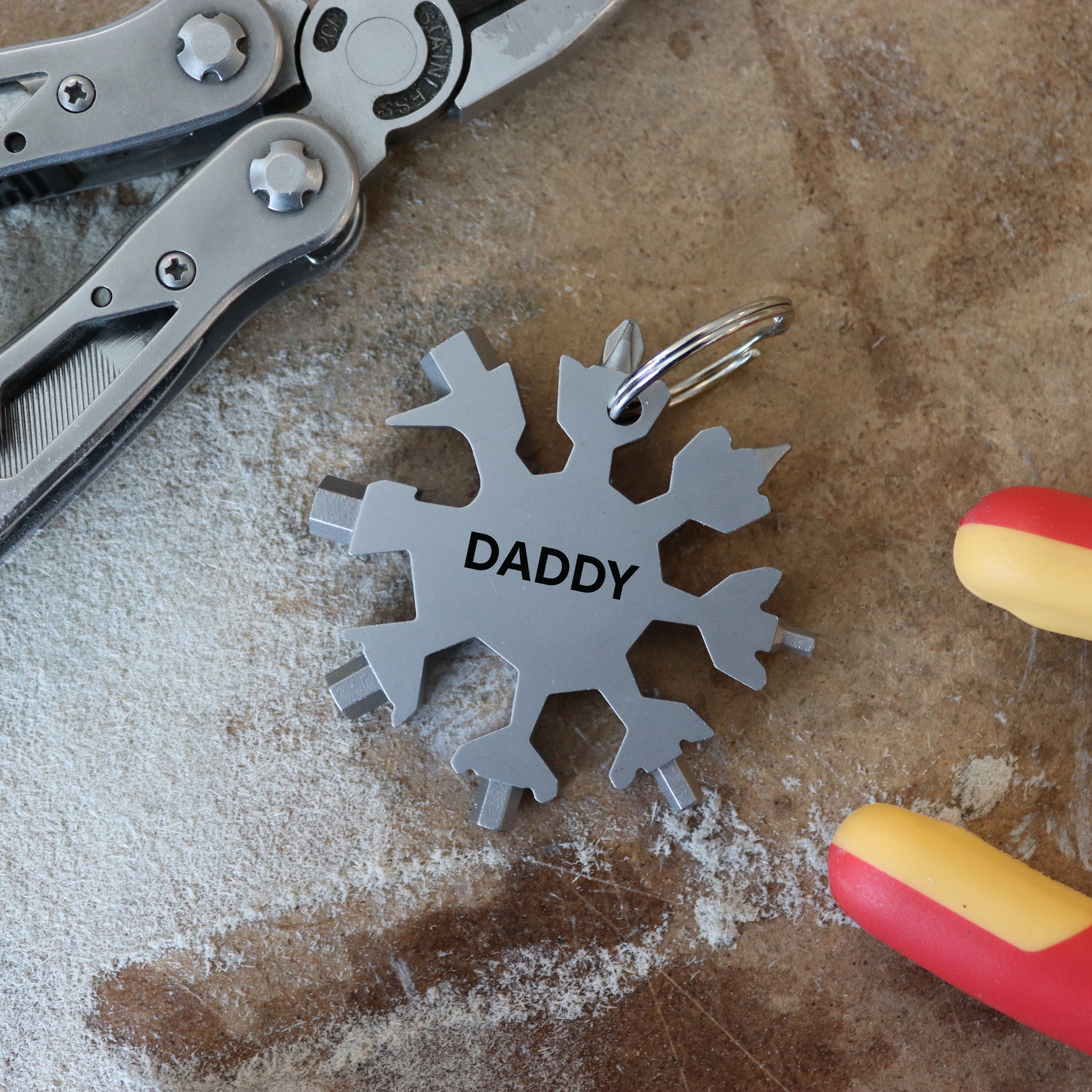 Personalised Multi Tool Keyring