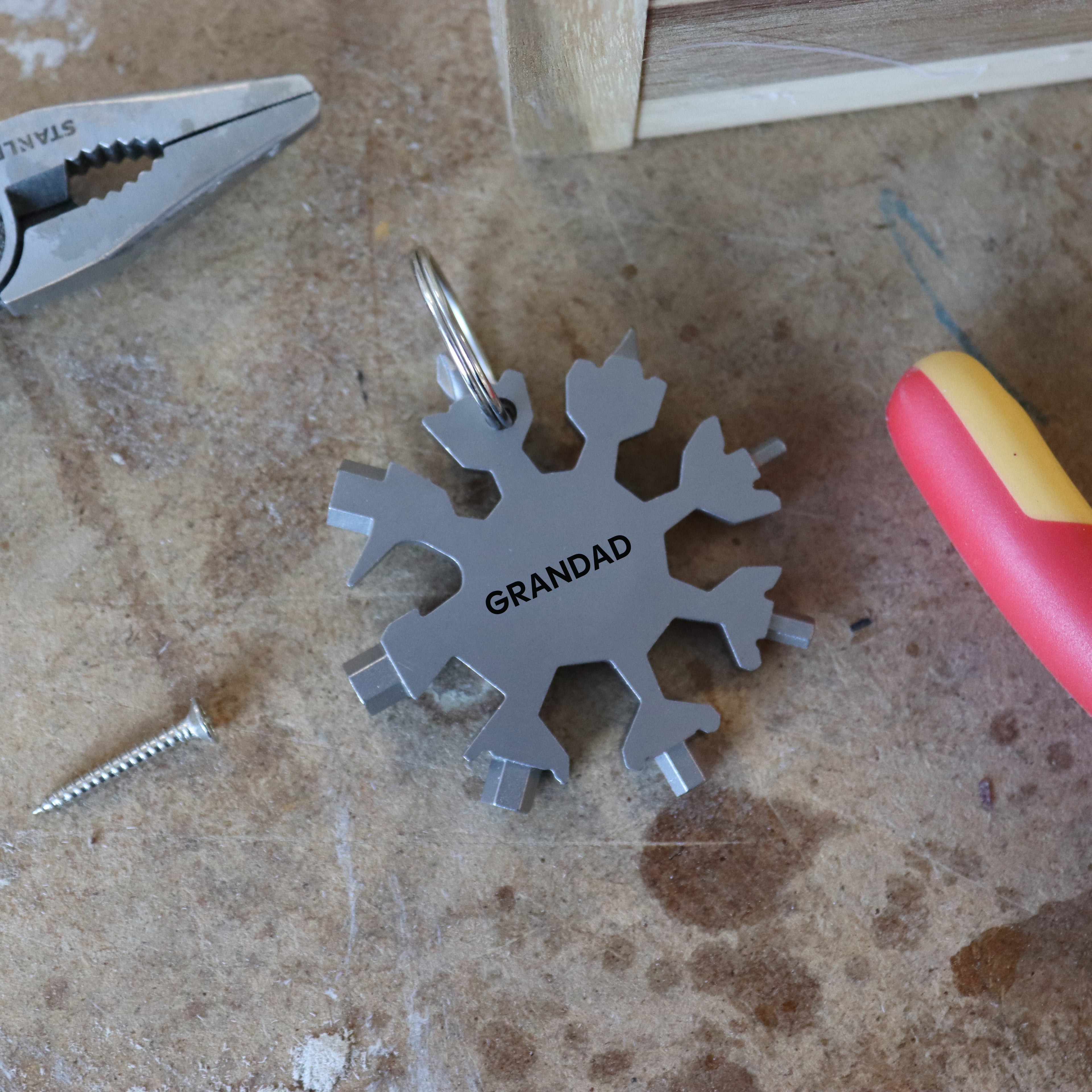Personalised Multi Tool Keyring