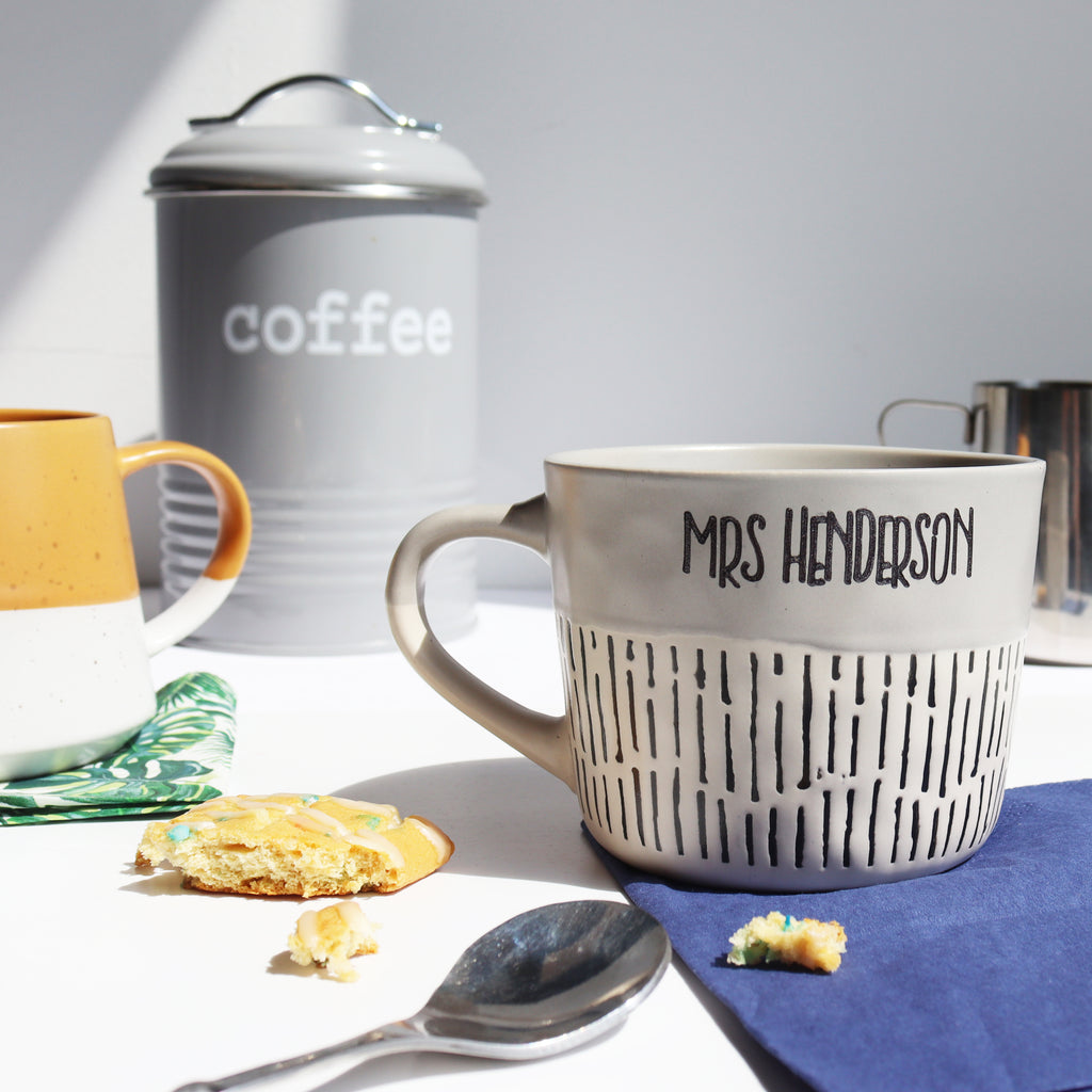 Personalised Stoneware Mug