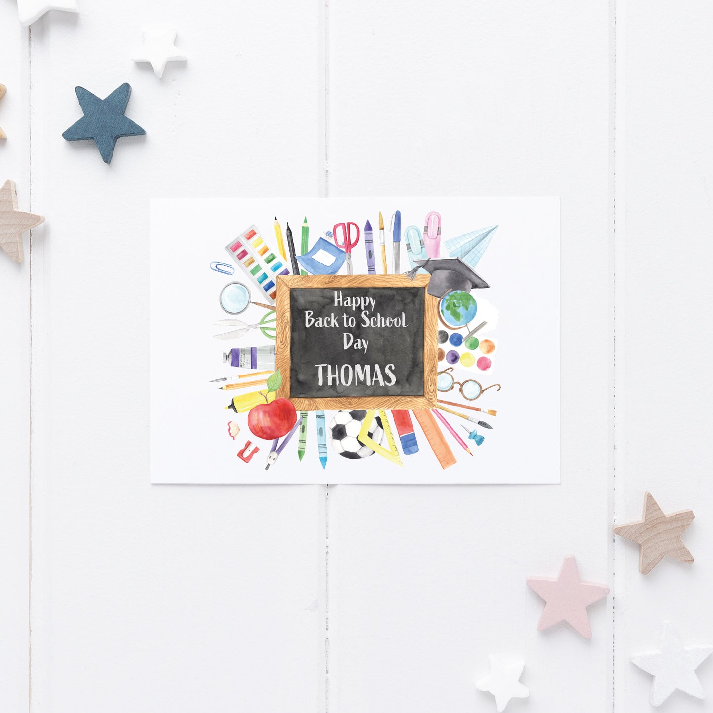 Back To School Personalised Card