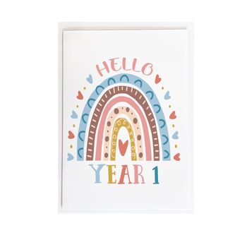Personalised New School Year Card