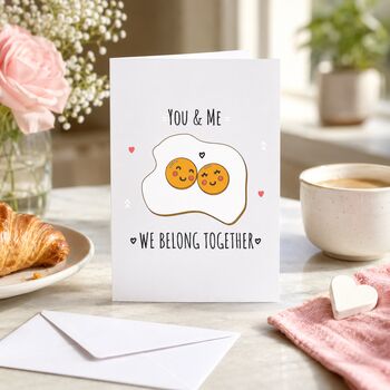 You And Me Belong Together Valentine's Card