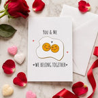 You And Me Belong Together Valentine's Card
