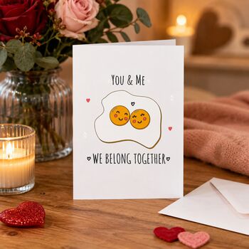 You And Me Belong Together Valentine's Card