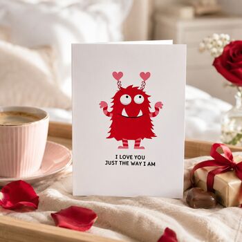 Funny Monster Valentine's Card