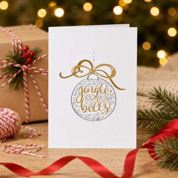 Jingle Bells Christmas Card