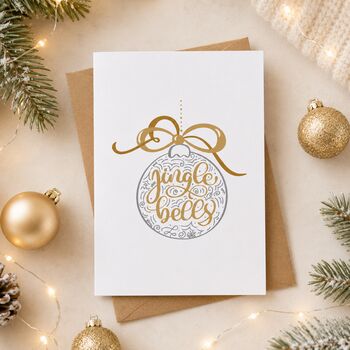 Jingle Bells Christmas Card