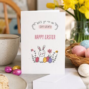 Easter Egg Hunt Card