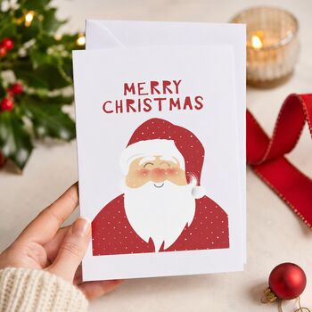 Merry Christmas Santa Card