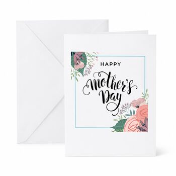 Mother's Day Flowers Card