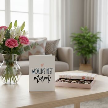World's Best Mum Card