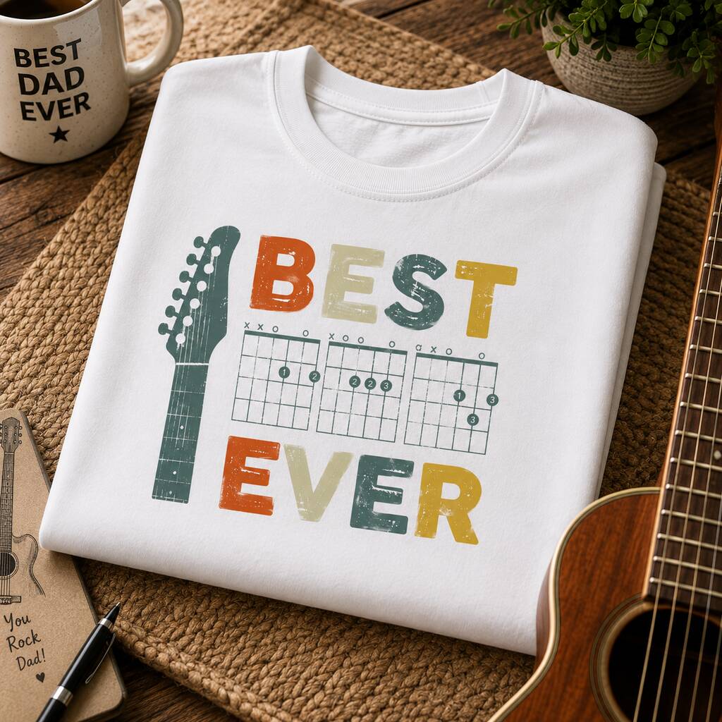 Guitar Dad Music T-Shirt