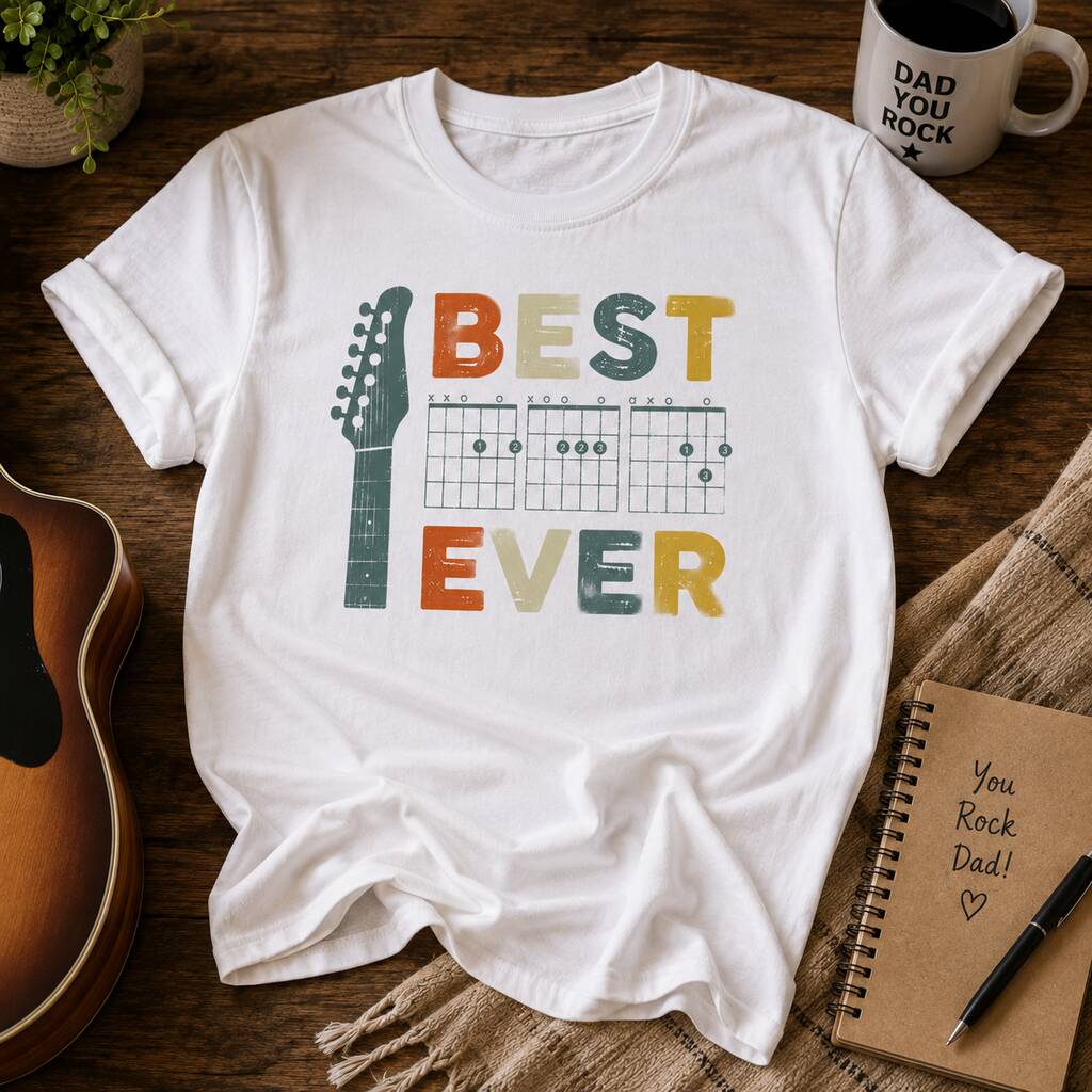 Guitar Dad Music T-Shirt