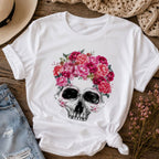 Flower Skull T-Shirt