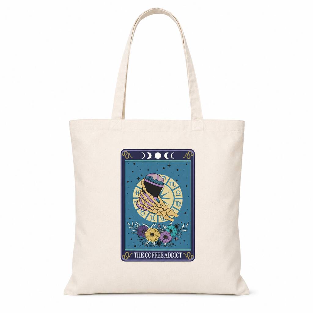 Tarot Coffee Lover Tote Bag