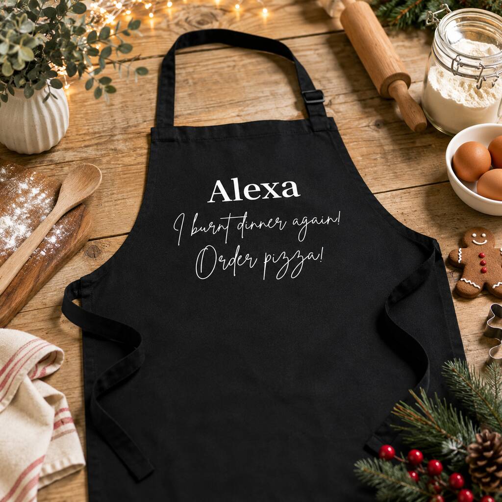 Alexa, Order Pizza Apron