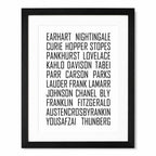 Women Who Change The World Print