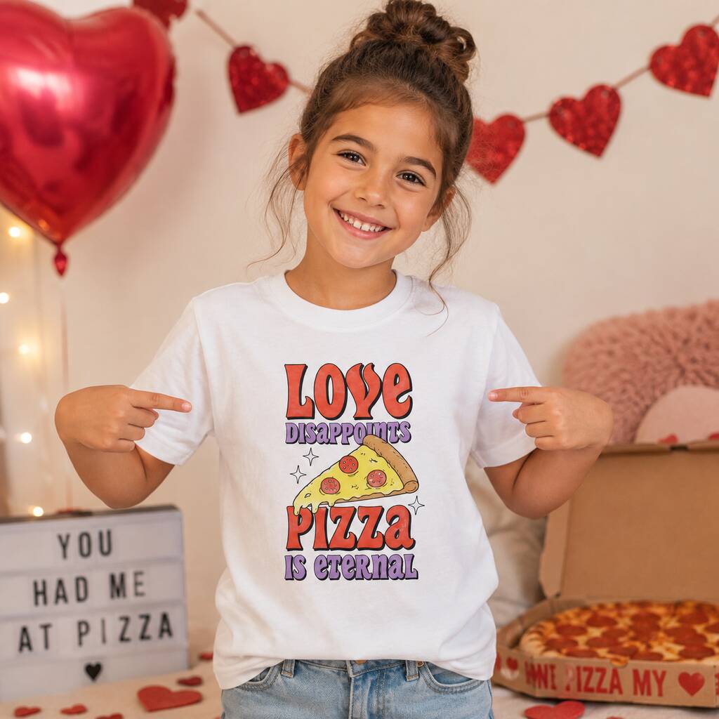Love Disappoints Pizza Is Eternal T-Shirt