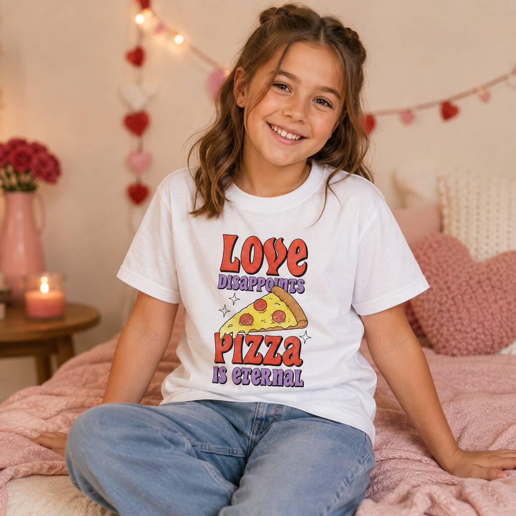 Love Disappoints Pizza Is Eternal T-Shirt