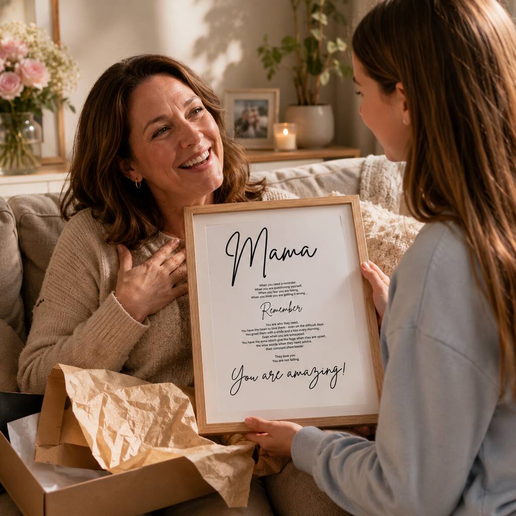 You Are Amazing Mama Poem Print