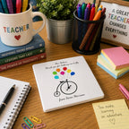 Personalised Thank You Teacher Coaster