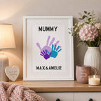 Personalised Handprint Artwork for Mother's Day