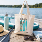 Personalised I Paddle For Balance Paddleboard Tote Bag