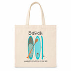 Personalised I Paddle For Balance Paddleboard Tote Bag
