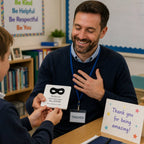 'Real Heroes' Personalised Teacher Coaster