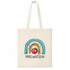 Personalised End Of Term Teacher Tote Bag