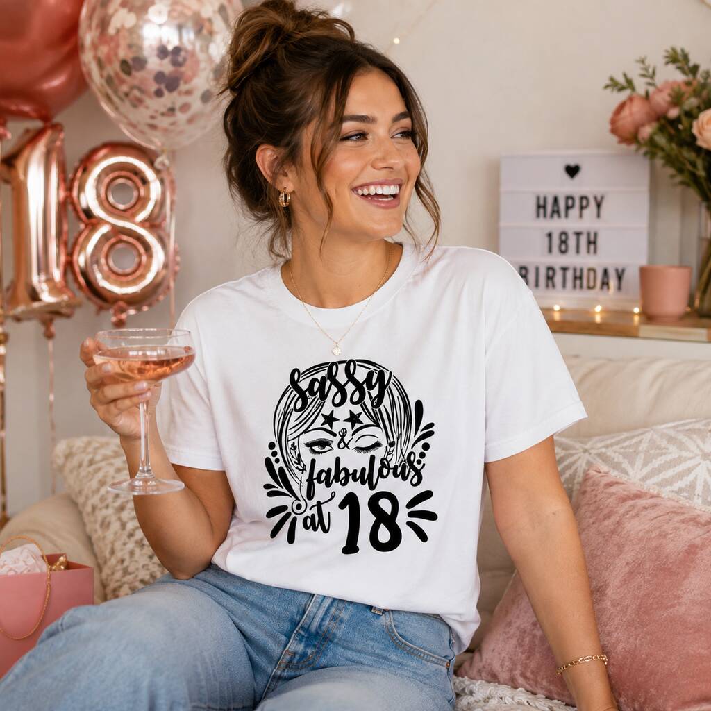 Sassy & Fabulous 18th Birthday Women's T-Shirt