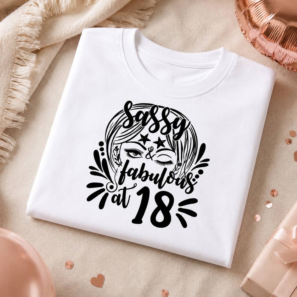 Sassy & Fabulous 18th Birthday Women's T-Shirt