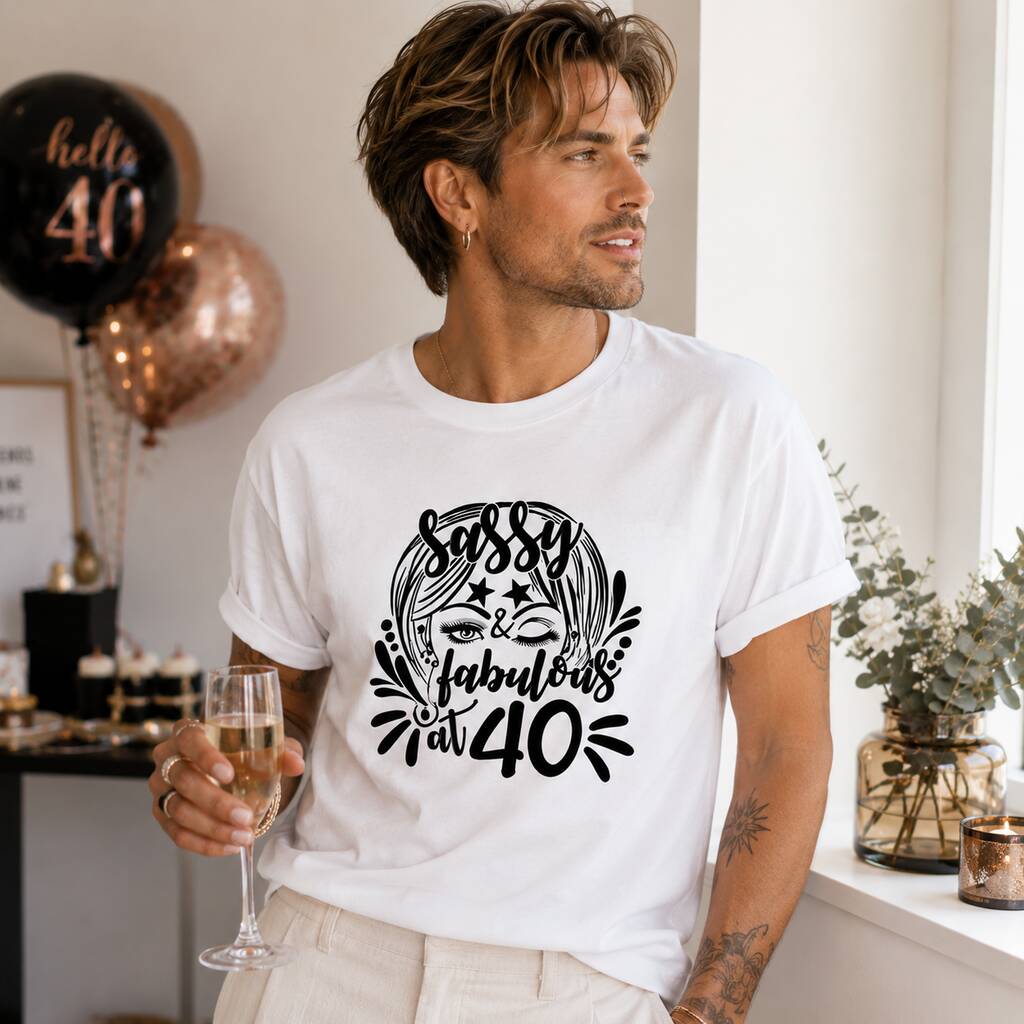 Sassy & Fabulous 40th Birthday Women's T-Shirt