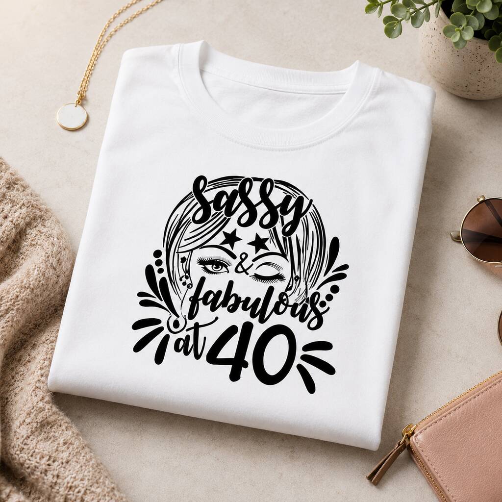 Sassy & Fabulous 40th Birthday Women's T-Shirt