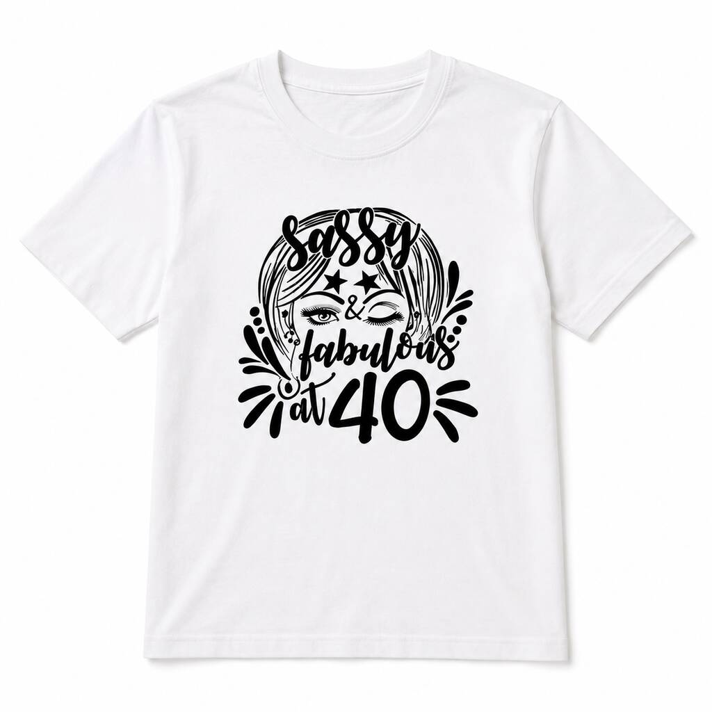 Sassy & Fabulous 40th Birthday Women's T-Shirt
