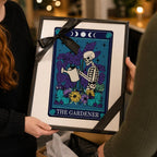 Tarot Gardener Typographic Print