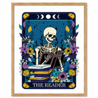 Tarot The Reader Typographic Print