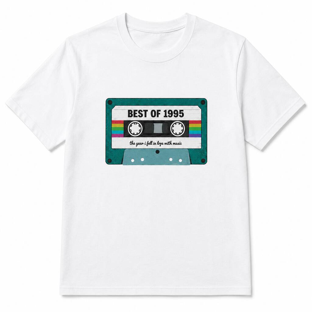 Birthday Retro Cassette T-Shirt