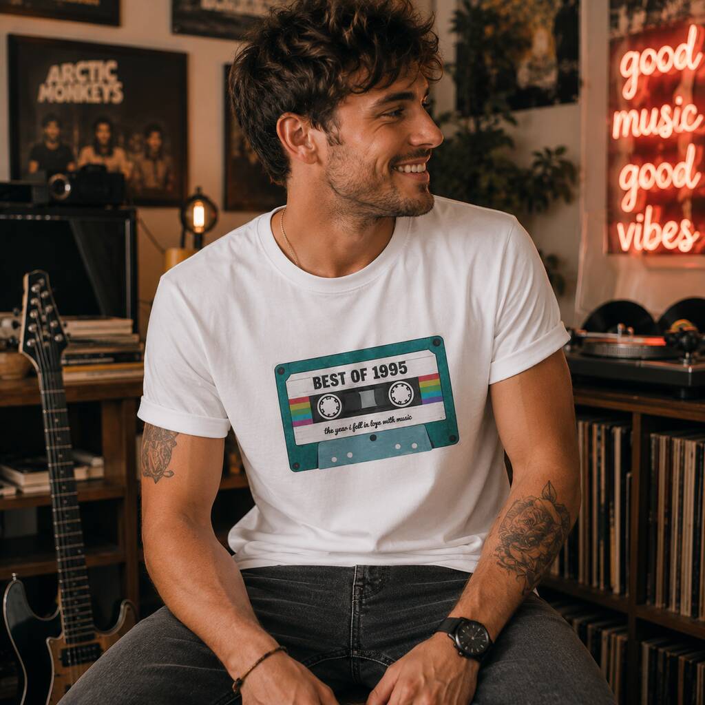 Birthday Retro Cassette T-Shirt