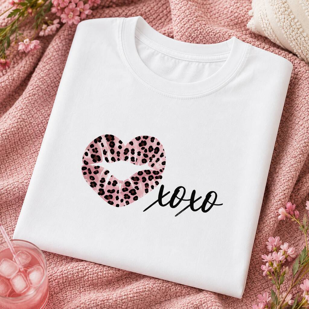 Leopard Print XOXO T-Shirt