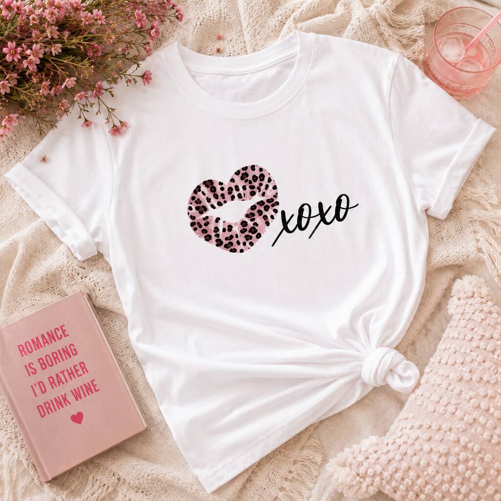 Leopard Print XOXO T-Shirt