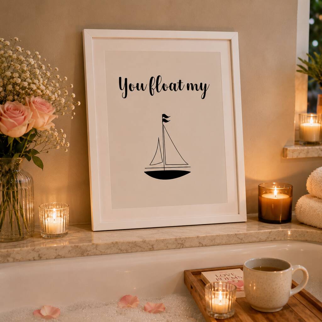 You Float My Boat Print
