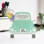 Personalised Teacher Gift Desk Stand